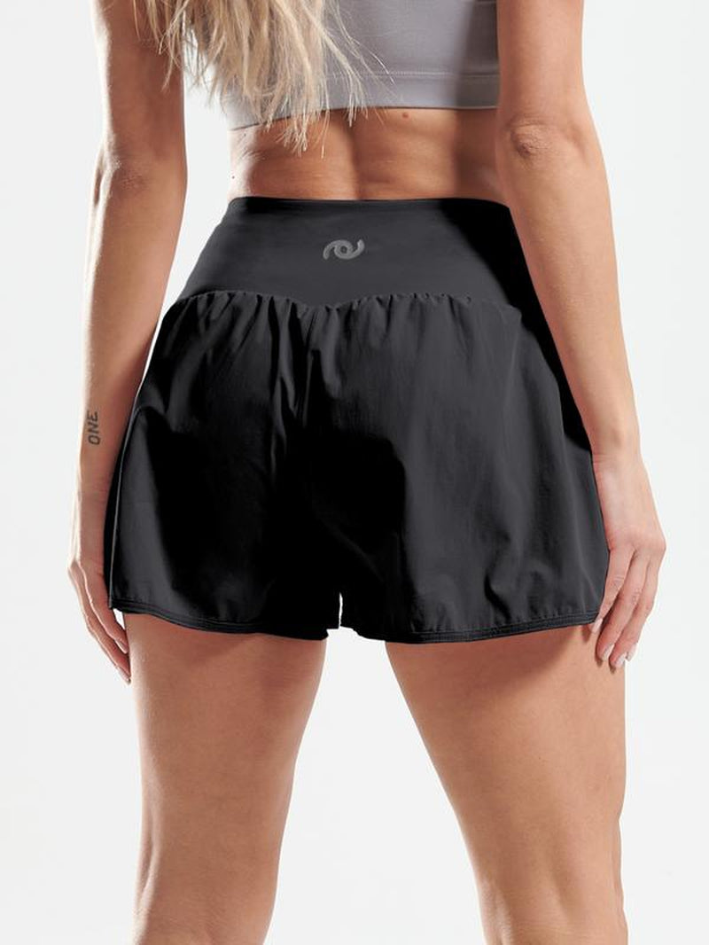 CADMUS Outdoorfun 2 in 1 Women'S Workout Shorts Athletic Gym Running Shorts for Women Sport Pro Shorts with Phone Pockets Quick Dry Comfortable